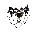 Choker Halskette Kette Frauen Metall Statement Modeschmuck Silber