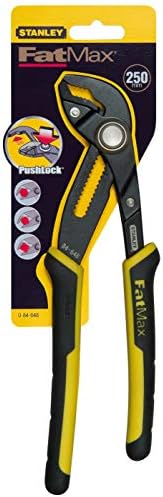 STANLEY 0-84-648 FATMAX Multigrip Groove Joint Pliers 10''