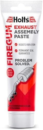 Acme Store ltd® Firegum Exhaust Assembly Paste 150g – High-Temperature Sealant (Up to 1000°C) for Silencer and Pipe Joints | Gas-Tight Seal for MOT Repairs & Muffler Installation