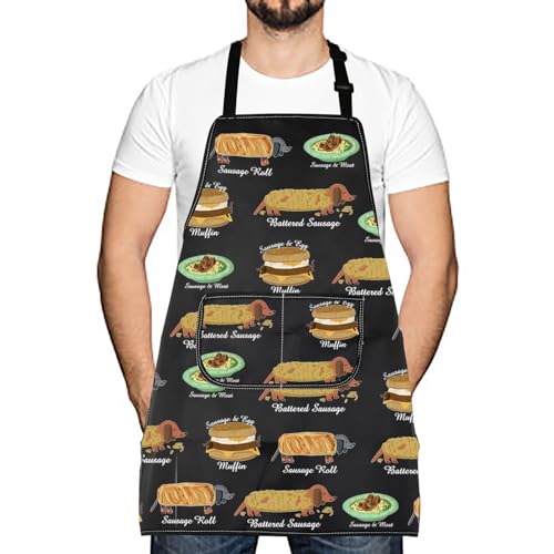 Sausage Dog Dachshund Lover Apron