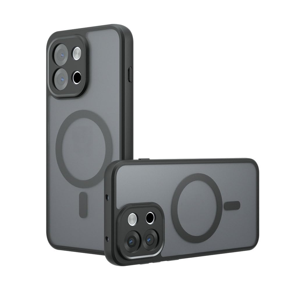 Kukoufey Compatible with OnePlus 13S Case Cover,Compatible with MagSafe,Compatible with OnePlus 13T PKX110 Built-in Magnetic Anti-Shock Cell Phone