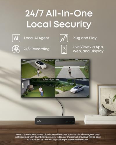 Image of eufy PoE NVR Security System S4 Max + 4 PoE Cam S4 Add-Ons