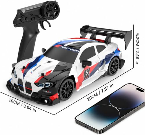 DWH Store DWH BMV High Speed RC Drift Car 1:24 Scale - Image 4