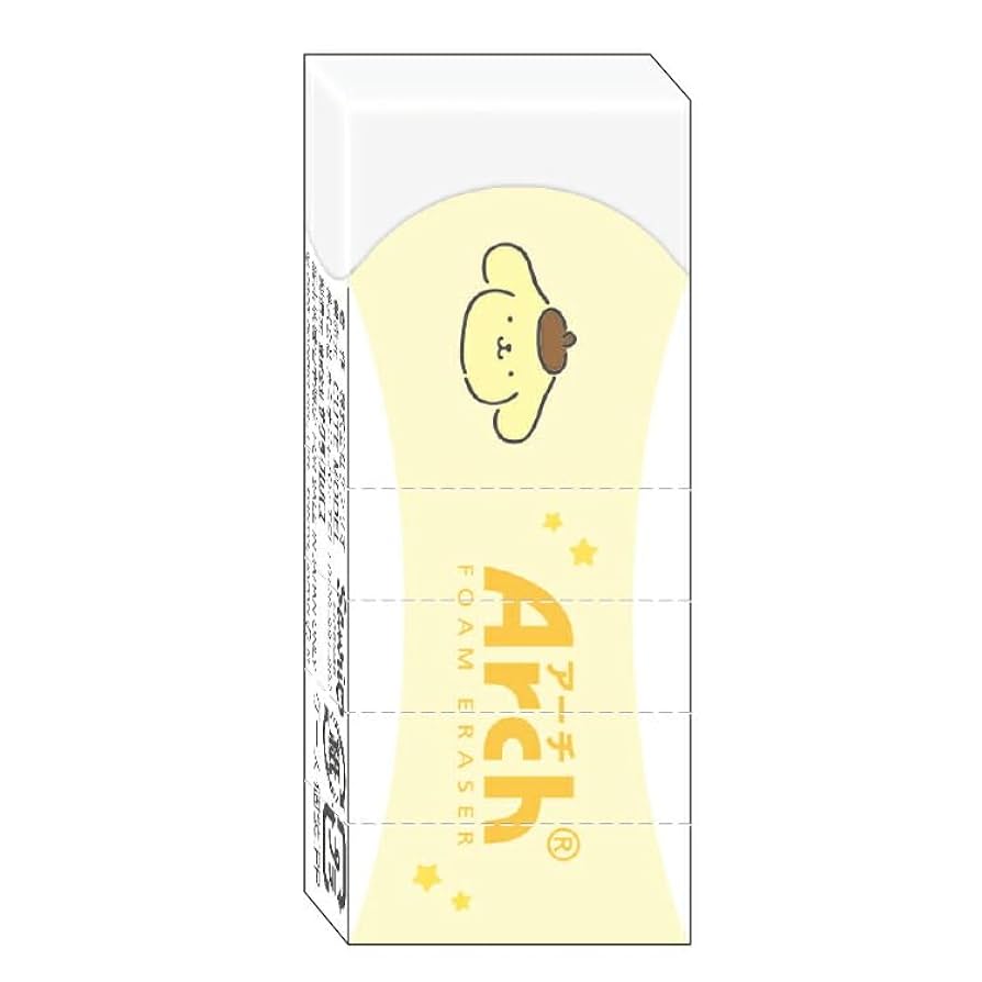 Amazon | カミオジャパン ポムポムプリン arch 消しゴム cute