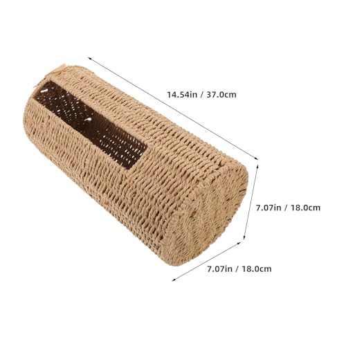 Porte-papier toilette en rotin pour une salle de bain style bohème chic - 3