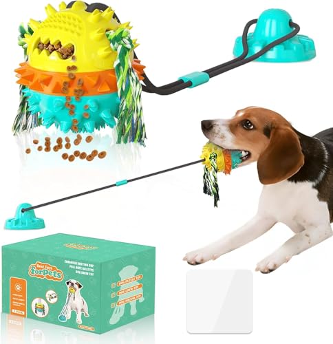 Indestructible Suction Cup Tug Toy