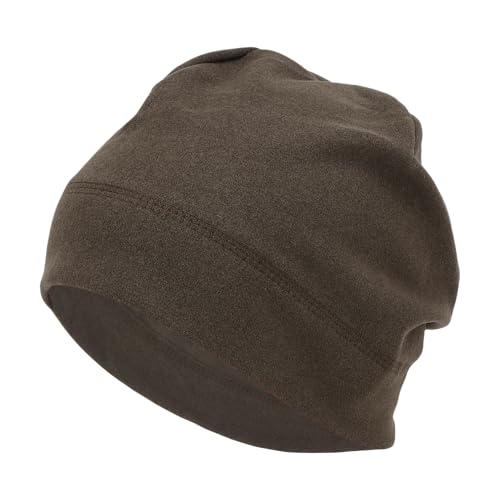 VekAuto Gorra De Ciclismo Mantiene El Calor Forro De Casco Tela Desmooth Marrón 27x21cm 1 Pc