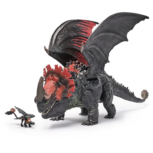 DreamWorks Dragons Roter Tod & Ohnezahn Actionfiguren, ab 4 Jahren – Ansicht 4
