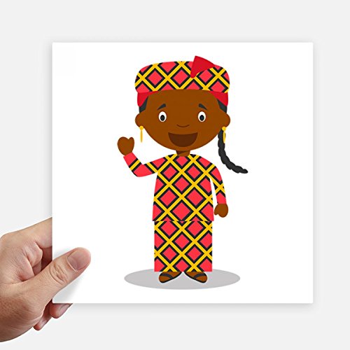 Stickers de Mali de dibujos animados para decorar tu maleta y moto este verano 2