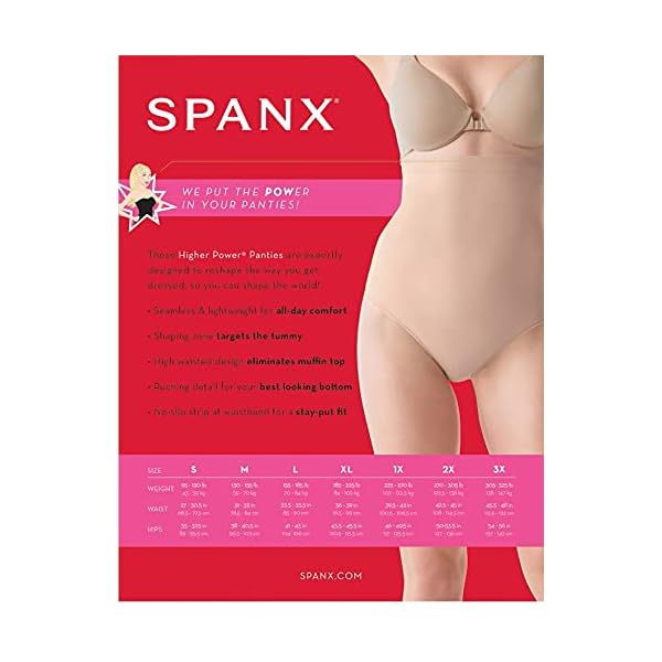 Spanx-Higher-Power-Panties SPANX, Higher Power Panties, Soft Nude, M