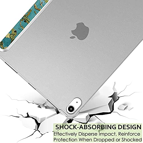 Image of DuraSafe Cases for iPad Mini 6 Gen 2021 8.3 Inch [ Mini 6th Gen ] A2567 A2568 A2569 MK7M3HN /A MLWL3HN /A MK7R3HN /A MK7P3HN /A MLWR3HN /A MK7X3HN /A MK7V3HN /A PrintediPad Cover Hard Back - Blossom