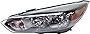 Garage-Pro Driver Side Headlight Compatible with 2015-2018 Ford Focus Assembly, Halogen, Black Interior, SE/SEL/ST/Titanium Models - CAPA