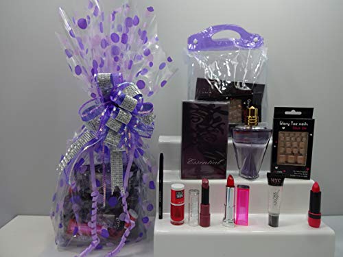 Set de maquillaje y perfume para regalo, perfume, uñas de los pies,...