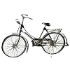 Wogeka Miniatuurmodel van dames fiets metalen fiets fiets03