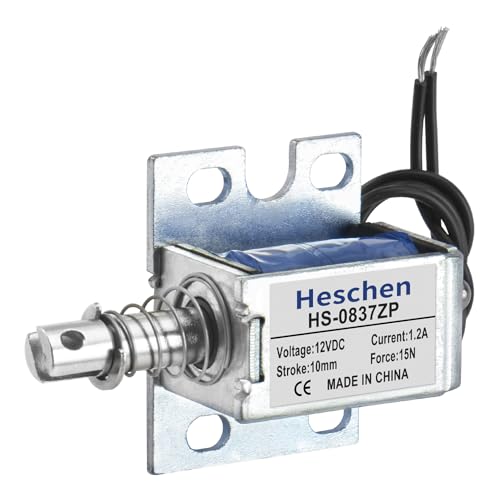 Hechen �\���m�C�h�d���΁AHS-0837ZP�ADC12V�A15N�A10mm�X�g���[�N�A�v�b�V���v�����I�[�v���t���[���h�A���b�N