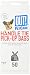 OUT! Handle Tie Dog Waste Bags, 7.5x8.5 in, 50 bags