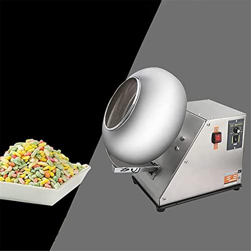 Electric Coating Machine, Automatic Candy Ball Polishing and Drying Machine for Home Kitchen Candy-Making