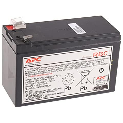 APC UPS Battery Replacement, APCRBC110, for APC UPS Models BE550G, BE550MC, BN600MC and select others Cover