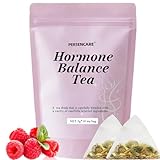 Hormone Balance Tea for Women with Organic Spearmint & Red Raspberry Leaf |...