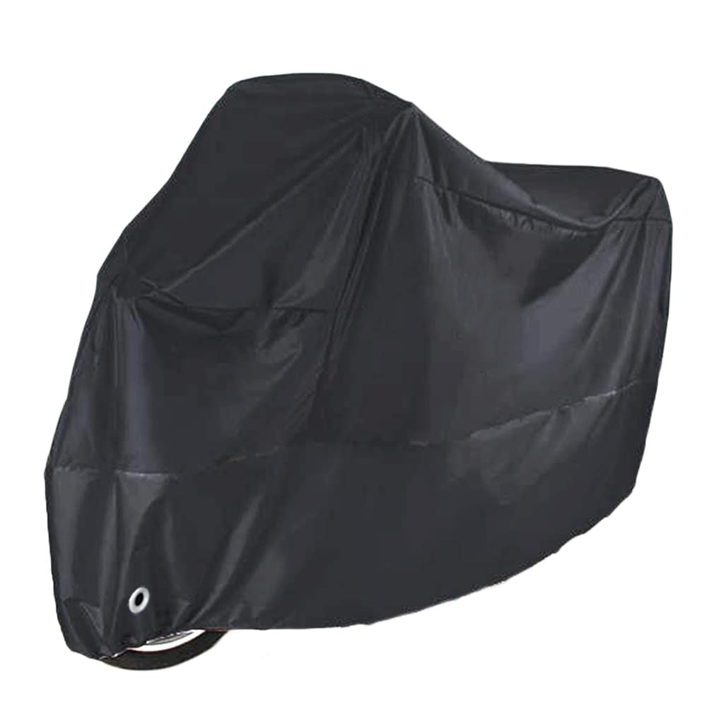 VANEZ Motorradabdeckung XXL 245×105×125 Cm – Wasserdicht, UV-beständig Mit Diebstahlsicherung & Reflektierenden Streifen