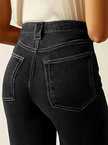 Image of ADBUCKS Wide Leg Jeans for Women | Jeans Pant for Women | High Rise Jean I