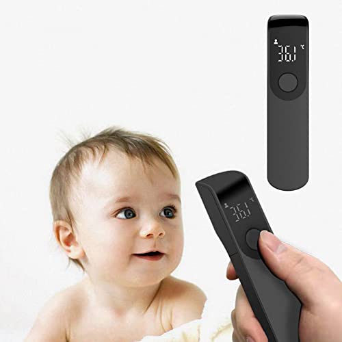 No Touch Thermometer for Adults Kids, Infrared Thermometer, Forehead Thermometer for Adults Kids, Mini Portable Handheld Electronic Thermometer for Home Use