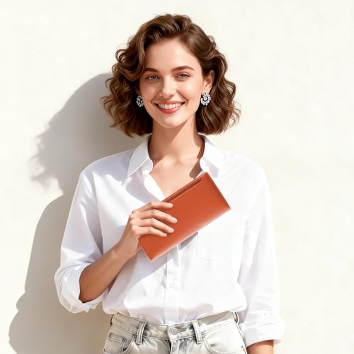 Image of Tipmile Slim Wallet for Women, RFID Blocking Credit Card Holder
