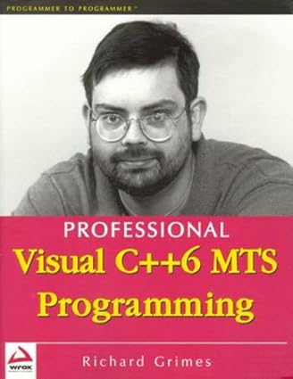 Amazon.com: Professional Visual C++ MTS Programming: 9781861002396 ...