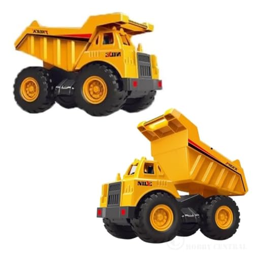 Image of Dumper Truck Construction Vehicles for Kids Pretend Play Toy Trucks Play Set Building Vehicles Set for Kids 3-14 Years (Small Dumper)|Multicolor