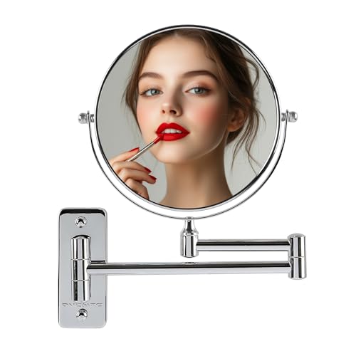 Espejo para Maquillaje de Pared Redondo con Magnificación 7" miniatura 1