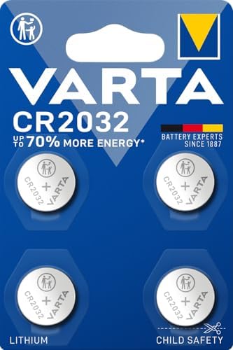 VARTA CR2032 'li Lityum Düğme Pil 4'lü paket - Görsel 1