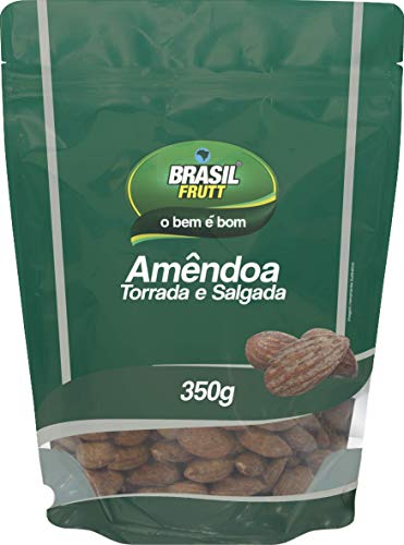 Amêndoa Chilena Torrada e Salgada Brasil Frutt 350g