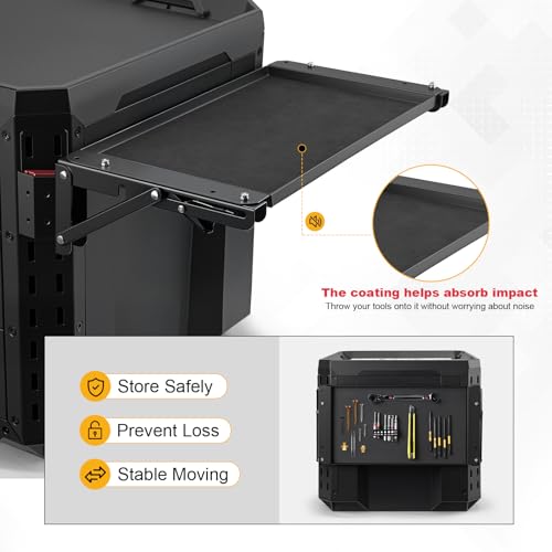 Table magnétique pliable pour boîte ToughBuilt : stop au manque d'espace