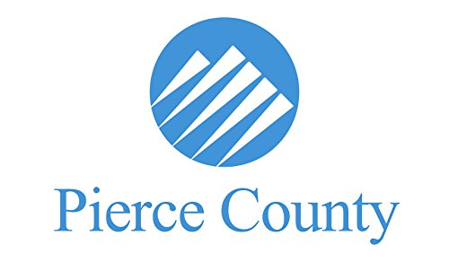 Drapeau Pierce County Washington grand format pour mât extérieur - 2
