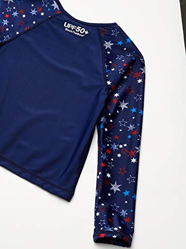 Image of Speedo Girl's Uv Swim Shirt Long Sleeve Rashguard Set