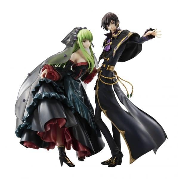 Megahouse | Figura L.L. & C.C. Set Code Geass Lelouch of The Rebellion - Precious G.E.M. Serie - (20Th Anniversary) - MH848414 Multicolore - Figura da collezione, ideale per gli appassionati di anime