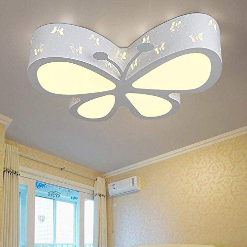Plafonnier de chambre à coucher rose LED nordique créative