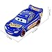Die-Casting Racers Toy Cars, Safety Alloy Material for Childs, Beauty Color Box Packaging for Your Son Birthday or Christmas Gifts, Inspired by Favorite Characters, Gift for 3+ Years Old (McQ 3.0Blue)