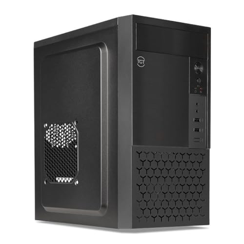 Gabinete TGT H100 | Formato M-ATX | 2x USB 2.0 | Preto | TGT-H100-BK