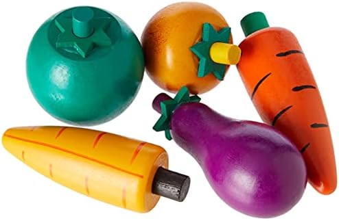 Rosewood 3D Nibble Stix, Pack of 5, green/purple/orange/yellow