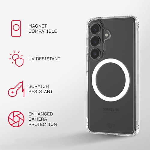 Image of Tech21 Samsung Galaxy S26 Evoclear with Magnet - Clear