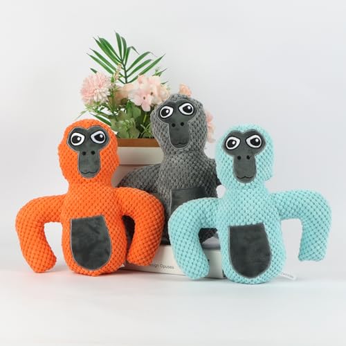 New Gorilla Tag Pelúcia, 24 cm, Gorila Cinza de Pelúcia, Brinquedo de Animais de Pelúcia, Anime, Fig