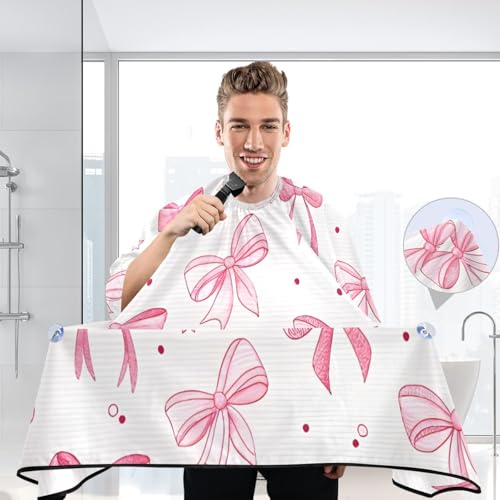 Capa de barbería impermeable para hombres con cierre ajustable miniatura 6