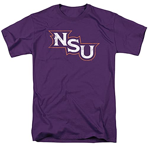 T-shirt logo université adulte unisexe manches courtes