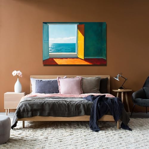 OSHIONARTE Impression murale 60x90cm avec cadre intérieur pour salon - 4