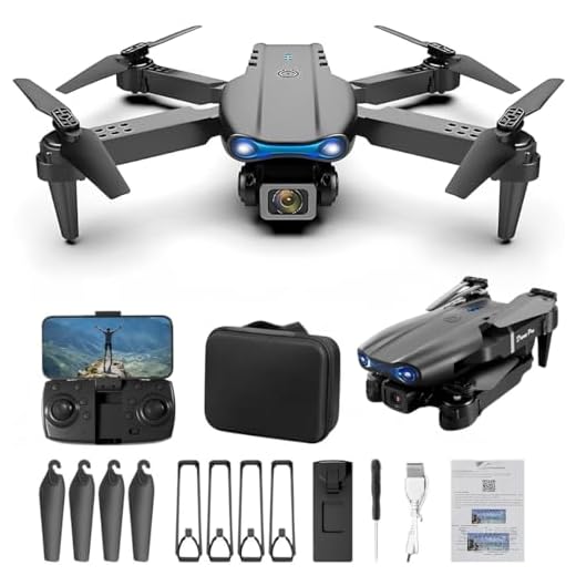 Drone With High-Performance 4K, 5G Video Streaming, Smart Intelligent Modes, Obstacle Avoidance, and Foldable Design for Stunning Aerial Photography and Travel. (E99-SINGLE)