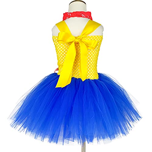 O'COCOLOUR Cowgirl Costume for Girls Halloween Dress Up Clothes Birthday Gifts Cowboy Party Supplies,Size 7-8 years - Image 5