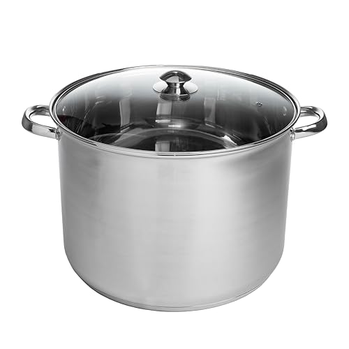 Ecolution 24-Qt Stainless Steel Stock Pot