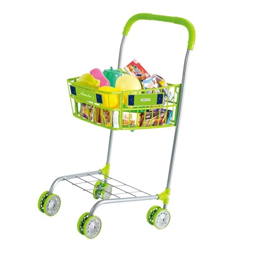 Sharplace Carrito de Compras de Juguetes para Niños Finge Firing Carry Cart para Niños para Niños Niños Niños