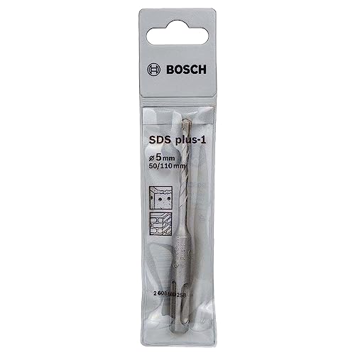 Image of Bosch Professional SDS Plus -1 Hammer Drill Bit With Diameter 5mm & Working Length 50mm, Pack Of 1
